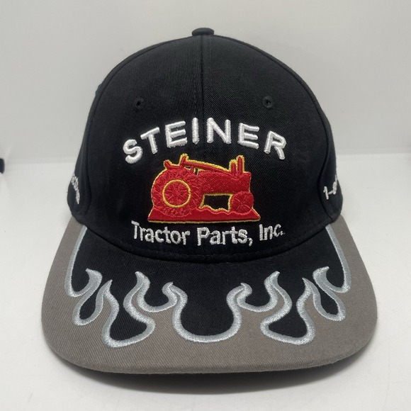 The Unbranded Brand Other - Steiner Tractor Parts Inc Men's Cap Work‎ Hat Strapback Black&Gray